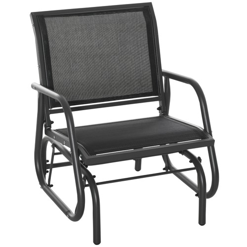 Outsunny outdoor gliding swing - gliding,