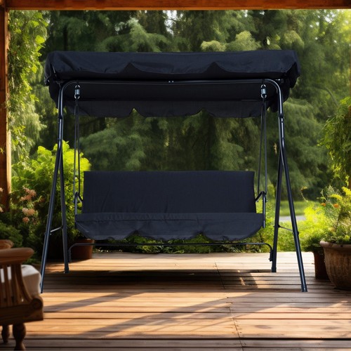Seater garden swing chair - 3,