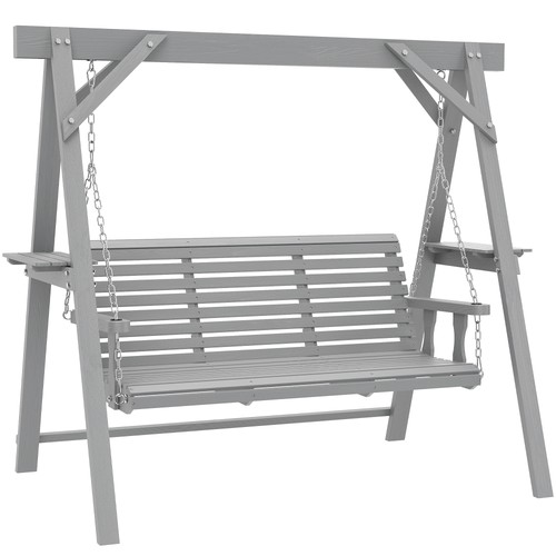 Outsunny seater wooden - outsunny, 3