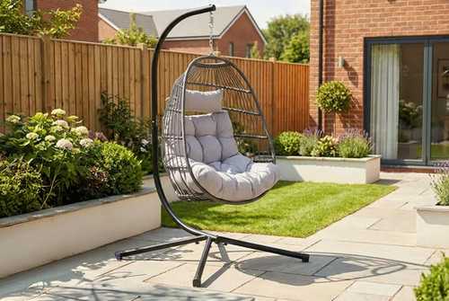 Hanging egg chair - egg,