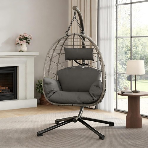 Hanging swing egg chair - hanging,