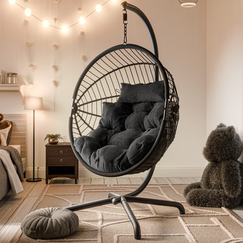 Hanging egg chair - egg,