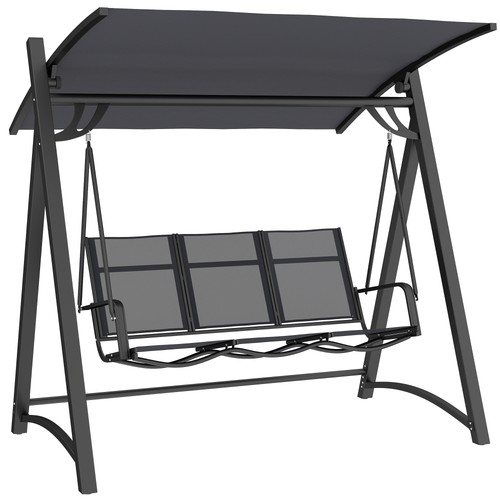 Outsunny seater swing chair - 3,
