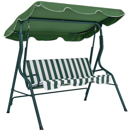 Outsunny person garden swing - 3-person,