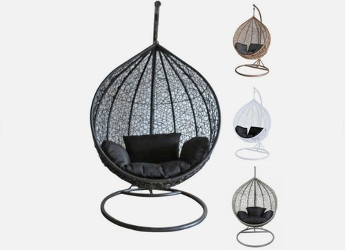 Rattan egg chair swing - rattan,